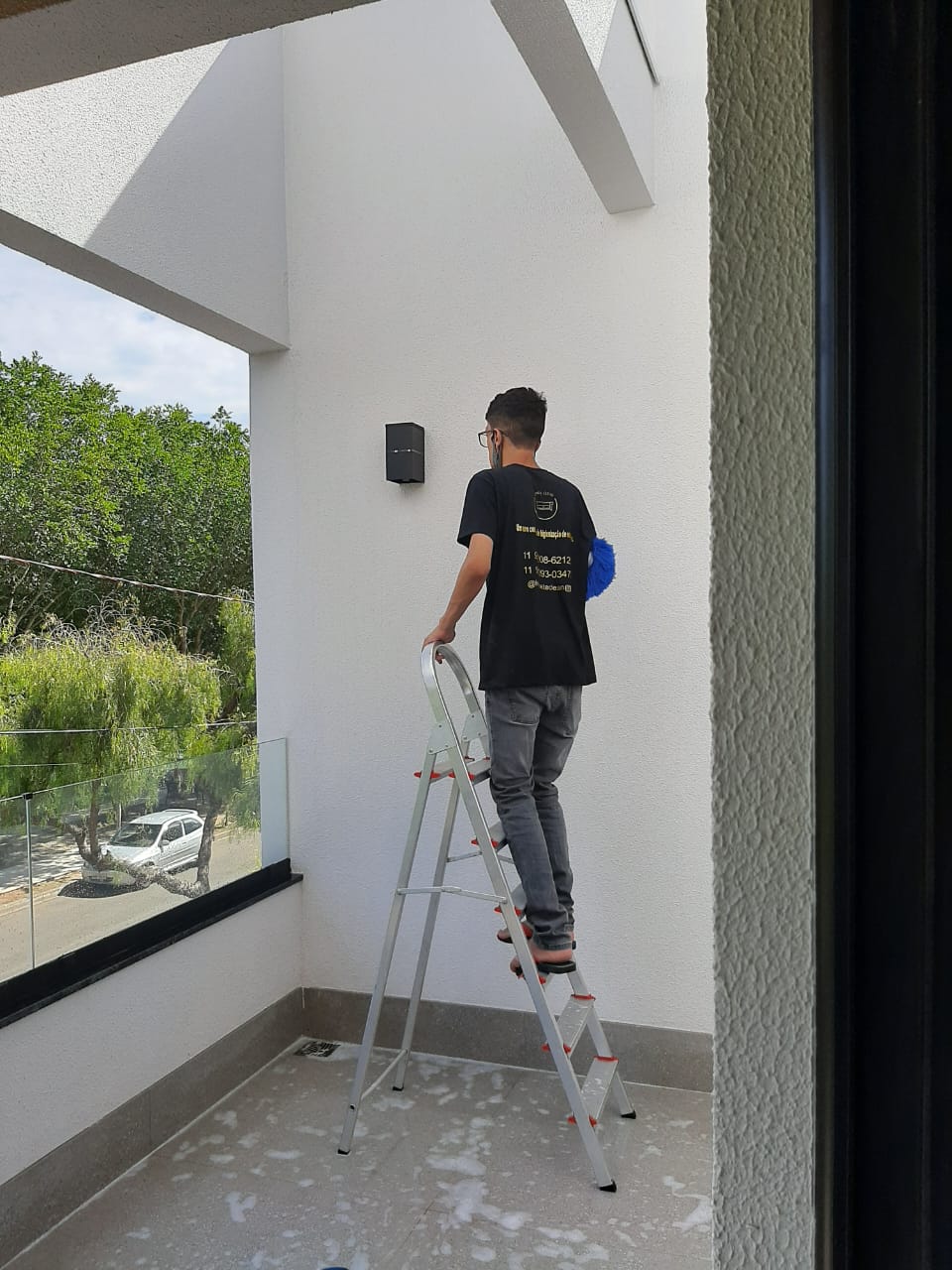 Limpeza de áreas comuns em condomínio